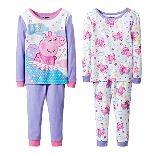 Peppa Pig Toddler Girls' 4pc Cotton Set