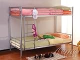 2" Tube Twin / Twin Bunk Bed Acs002016