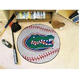 Florida Gators NCAA Baseball Round Floor Mat (29) Gator Head