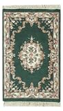 110 x 211 Handmade Knotted European Aubussan New Area Rug From India - 49627