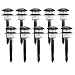 SUNergy Grandview Solar LED Accent Garden Yard Lights Black (10) NEW