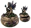 Fairy and Butterly Box - Cold Cast Resin - 4.75'' Height