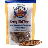 Grizzly Salmon Fillet Treats - 3 oz. bag
