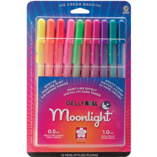 Sakura 38176 10-piece gelly roll assorted colors bliste…