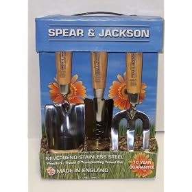 Spear and Jackson Stainless Steel Hand Tool Gift Set from Hand Garden Tools