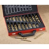 214 - Pc. Titanium - coated Drill Bit Set