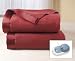 Sunbeam Twin SlumberRest Electric Heated Warming Heating Blanket, Cranberry Red.