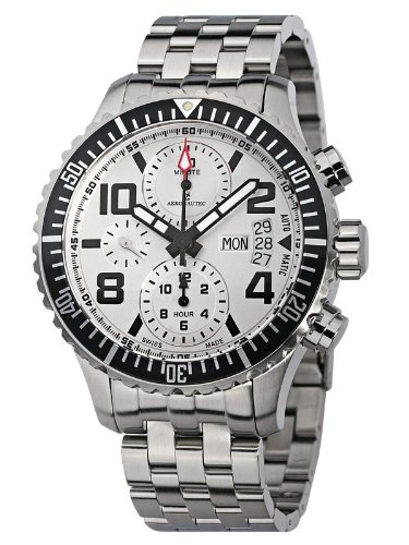Aeronautec Swiss Made Captain ANT-1002-WM Chronograph for Him Solid Case