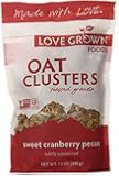 Love Grown Foods Oat Clusters and Love, Sweet Cranberry Pecan, 12-Ounce (Pack of 3)