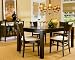 Kitchen & Housewares : Home Elegance 628-5 Levita Collection 5 Piece Dining Room Set Cherry Finish Free Shipping