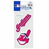 MLB Cleveland Indians 4-by-8 Die Cut Decal