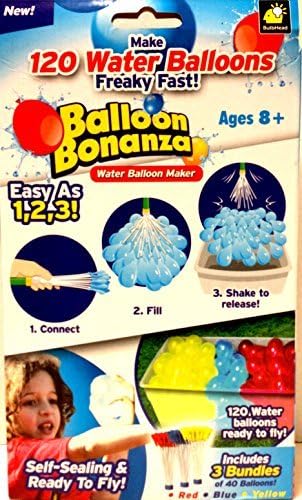 Water balloon Maker (3) Boxes Total of 360 Balloons