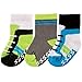 Luvable Friends Unisex Baby Socks Set, Green Shoes, 6-12 Months