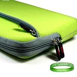 Green Neoprene Form FIT Atrix 4G laptop Dock Sleeve for AT&T Motorola Atrix 4G Laptopdock
