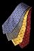 Silk Tie Jaguar in Yellow