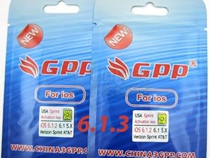 2013topsale GPP Unlock Sim Card for Iphone 4s Ios 6.1.3 6.1.2 6.0.1 6.1.1. Sprint Cdma GSM Card Ultra R-sim with Activation Code