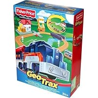 GeoTrax Rail and Road System: Cross Valley Junction Playset