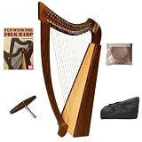 Heather Harp w/ Case, Extra Strings & Play Book