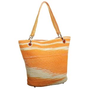 Magid Tie-Dyed Paper Straw Shopper