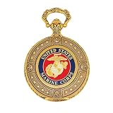 Jules Jurgensen United States Marine Corps Insignia Pocket Watch #7382KC by Jules Jurgensen