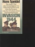 Produkt-Bild: Speidel Inbvasion 1944 ein Beitrag zu Rommels und des Reiches Schicksal, ullstein 1974, Tb, 143 Seiten