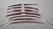 GOOACC 10PCS Chrome Front Grill Grille Cover Trims For 2014 Mazda 6 ATENZA M6