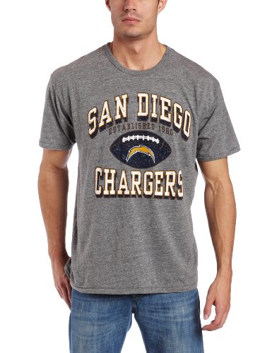 NFL San Diego Chargers Men's Regular Season Tee, Grey, Medium