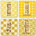 Tiki Set by Tiki Series 10"x10" Art Print Poster