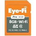 Eye-Fi Pro X2 8 GB SDHC 802.11b/g/n Wireless Flash Memory Card