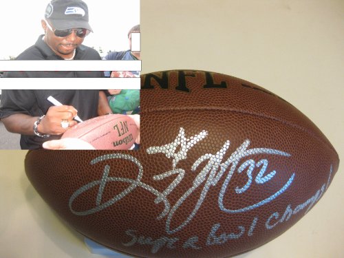 RICKY WATTERS,SAN FRANCISCO 49ERS,SEATTLE SEAHAWKS,EAGLES,NOTRE DAME,SIGNED NFL FOOTBALL WITH PROOF + COA