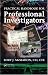 Practical Handbook for Professional Investigators, Second Edition by CLI, CFE, Rory J. McMahon