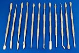 12 Wax Carver Spatula Dental Polymer Clay Carving Tools