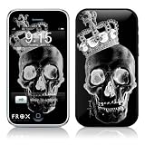 Skull King Black Design Protector Skin Decal Sticker for Apple 3G iPhone / iPhone 3GS 3G S