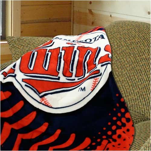 Minnesota Twins 50x60 Royal Plush Blanket Throw
