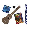 Ukulelen-Set f�r Einsteiger / Sopran-Ukulele / Saiten / Lehrbuch / Plektrum