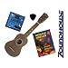 Ukulelen-Set f�r Einsteiger / Sopran-Ukulele / Saiten / Lehrbuch / Plektrum