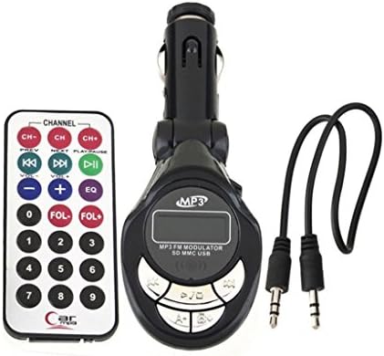 Efitty Car MP3 Player Wireless FM Transmitter Modulator USB SD CD MMC Remote XRC