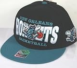 New Orleans Hornets NBA 47 Brand Vintage Black First Class MVP Snap Back Hat