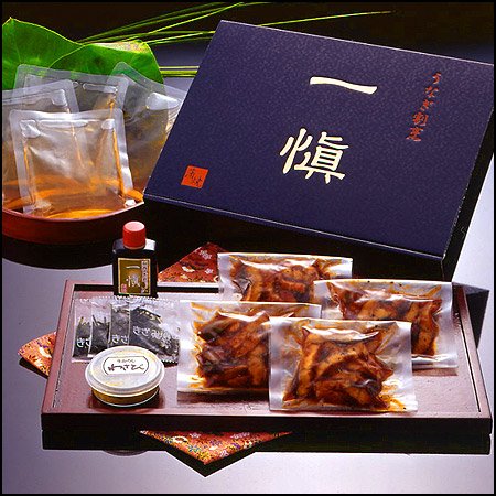 名古屋の郷土料理・名物料理うなぎ割烹「一愼(いっしん)」特製「ひつまぶし」4食セット【父の日ギフト・プレゼント】