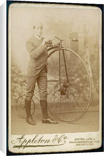 Canvas Prints of Penny Farthing Photo from Mary Evans