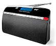Dual DAB 14 Digitalradio (UKW/DAB+/DAB-Tuner, Senderspeicher, 2x 1 Watt, Stereo) schwarz
