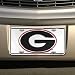 Georgia Bulldogs Silver Metal License Plate
