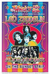 ポスター デニス ローレン Led Zeppelin Alice Cooper