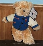 New York Mets 9" Plush Bear with Varsity Jacket