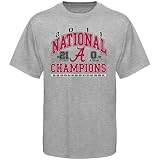 Alabama Crimson Tide 2011 BCS National Champions Jersey Score T-Shirt - Gray
