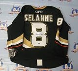 TEEMU SELANNE Anaheim Ducks SIGNED NHL Edge Authentic PRO-JERSEY