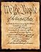 We The People Preamble To The US Constitution Democracy Poem Picture Art Print