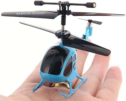 2.5CH RC Helicopter Infrared Remote Control JFH 305 2.5 Channel Blue Heli RTF