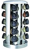 Kamenstein 20-Jar Revolving Spice Tower with Free Spice Refills for 5 Years