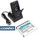 Bargaincell- HTC Cingular Star Trek / 3125 / Smartflip / 8500 PDA Accessory Bundle- Standard Lithium-Ion Battery + USB Hot Sync Cradle LCD Twin Desktop with AC Adapter